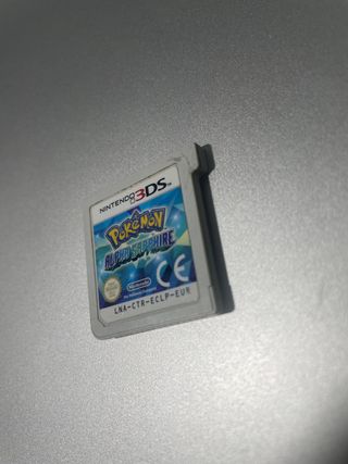Pokémon Alfa Zafiro Nintendo 3DS Cartucho