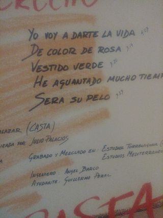 Vinilo Casta Por Derechos