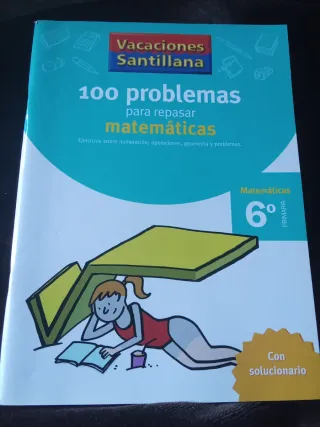 100 problemas de matemáticas sexto de primaria