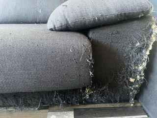 Sofá Chaiselongue Gris Tela