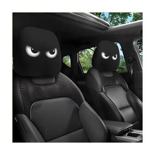 Juego 2 Fundas Reposacabezas Coche Ojos Divertidos