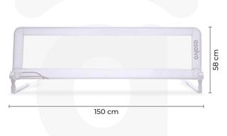 Barrera Cama Asalvo 150cm Niño