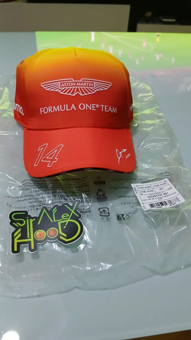 Gorra Fernando Alonso Aston Martin 2024 GP España