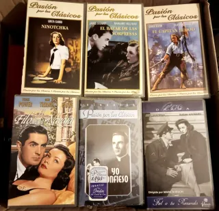 Lote 6 Películas Clásicas VHS