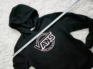 Felpa Vans donna nera con logo