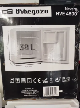 Mini Nevera Orbegozo NVE4800