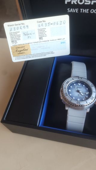 Seiko Prospex Save The Ocean SRPG59K1