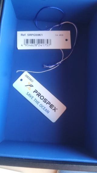 Seiko Prospex Save The Ocean SRPG59K1