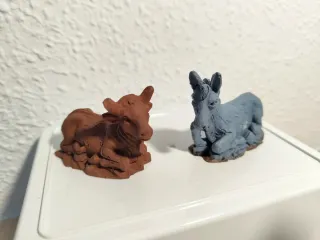 Figuras Belén: Mula y Buey