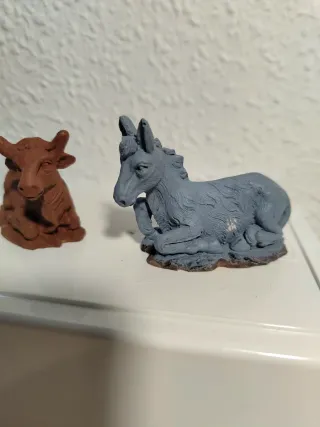 Figuras Belén: Mula y Buey