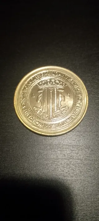 Moneda de 100 Ducados - Juana y Carlos