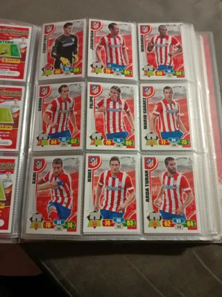 18 Cartas Adrenalyn 13-14 At. Madrid