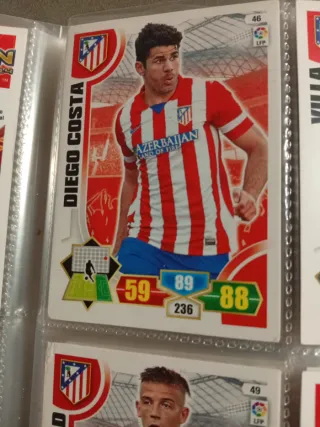 18 Cartas Adrenalyn 13-14 At. Madrid