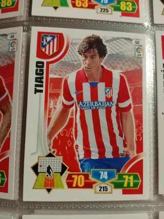 18 Cartas Adrenalyn 13-14 At. Madrid