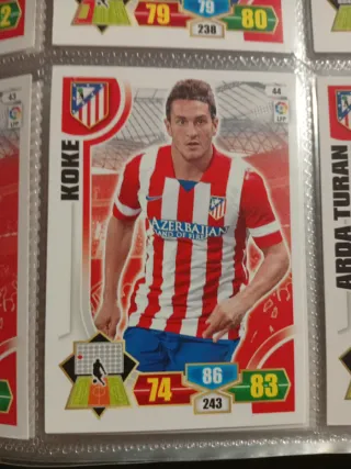 18 Cartas Adrenalyn 13-14 At. Madrid