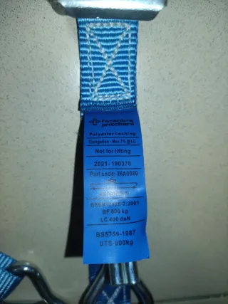 Correas de carraca 800 kg 6 metros