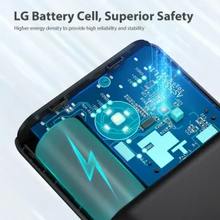 NUEVA. MINI POWERBANK POWERADD 10.000 mAh