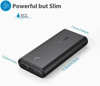 NUEVA. MINI POWERBANK POWERADD 10.000 mAh