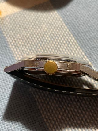 Reloj CONTEX cuerda Dorado y Plateado