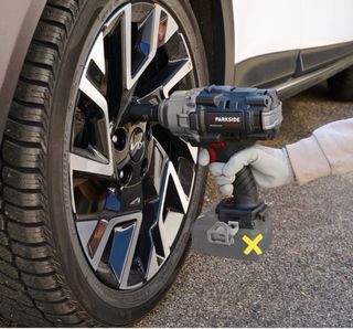 Pistola de impacto Parkside 20V