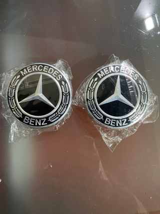 Tapas Llantas Mercedes Benz 75mm (4 uds)