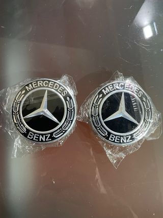 Tapas Llantas Mercedes Benz 75mm (4 uds)