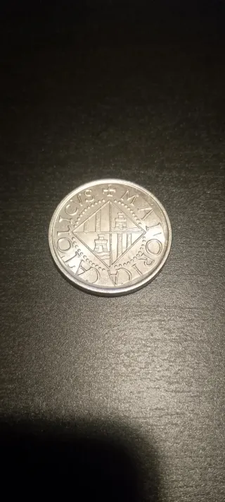 Moneda de ½ Real - Carlos I