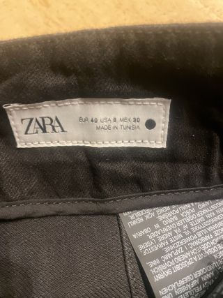 Pantalones Zara Negros