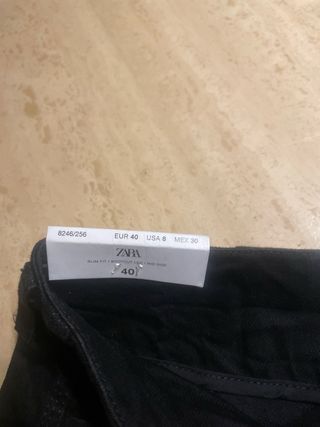 Pantalones Zara Negros