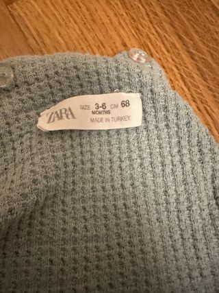 Peto Zara bebé 3-6 meses