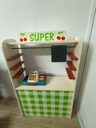 Supermercado Infantil Madera
