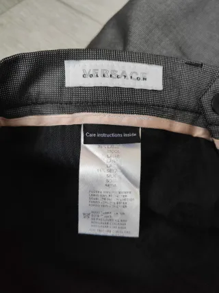 Pantalones Versace Collection Hombre 40