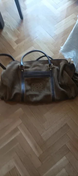 Bolsa de viaje Loewe ante camel
