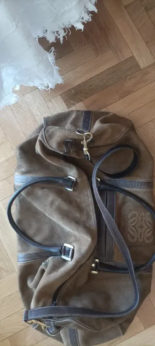 Bolsa de viaje Loewe ante camel