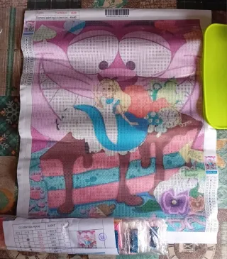 Diamond painting- Alice en el País de las Maravill