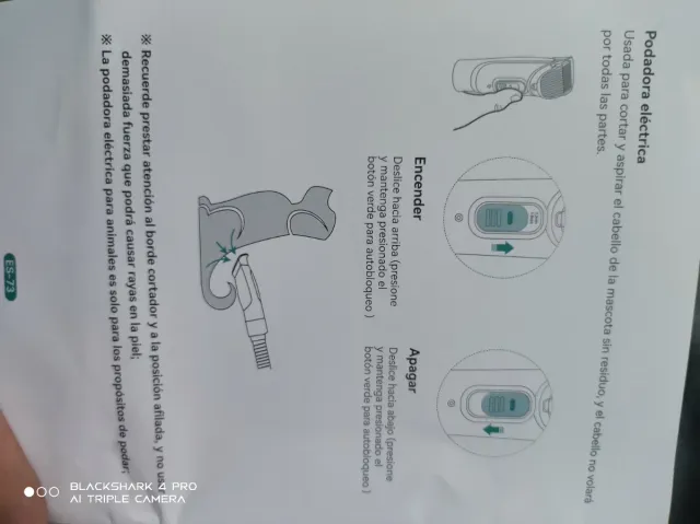 Aspiradora de aseo para mascotas P20S – como nueva