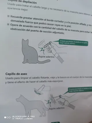 Aspiradora de aseo para mascotas P20S – como nueva