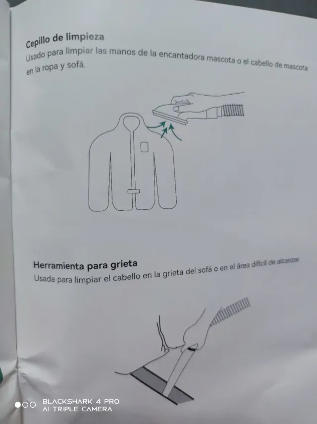 Aspiradora de aseo para mascotas P20S – como nueva