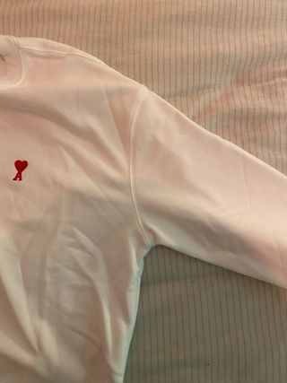 Sudadera Ami Paris Blanca