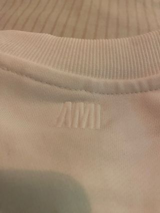 Sudadera Ami Paris Blanca