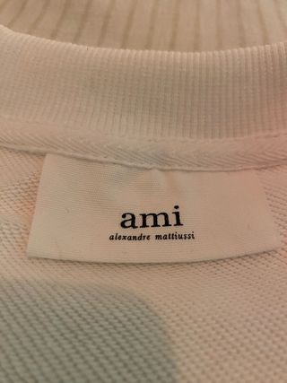 Sudadera Ami Paris Blanca