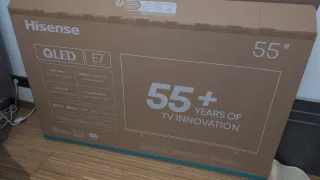TV Hisense 55 UHD 4K QLED