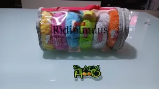 Set 6 Mini Cojines Smiley Fleece