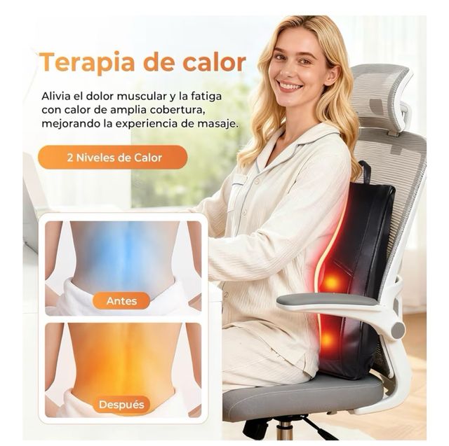 Masajeador Shiatsu ELEHOT con calor