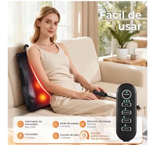 Masajeador Shiatsu ELEHOT con calor