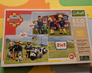 Puzzle Trefl - Fireman Sam 2x60 piezas