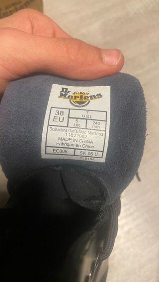 Botas Dr. Martens Negras