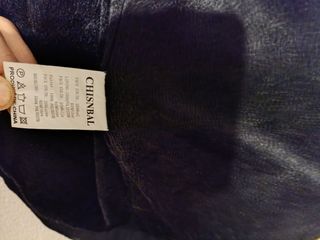 Abrigo Negro Hombre Talla XL