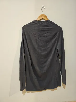 Camiseta H&M manga larga gris S