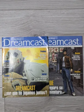 REVISTA OFICIAL DREAMCAST Nº 1 Y 2